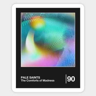 Pale Saints / Minimalist Style Graphic Design Sticker